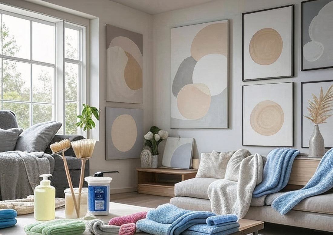 How to clean your canvas artwork