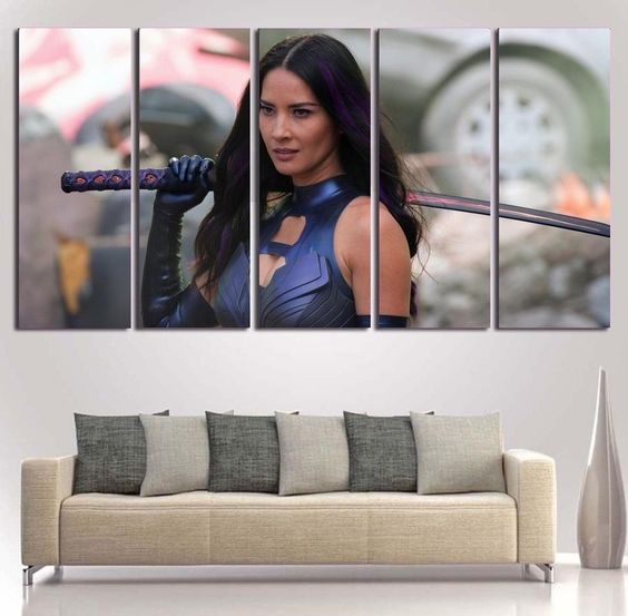 X-Men Psylocke Canvas Art Prints | Poster Painting Framed