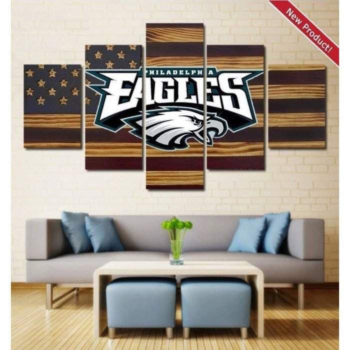Philadelphia Eagles Wall Art Painting Canvas Poster | Free Shipping-SportSartDirect-