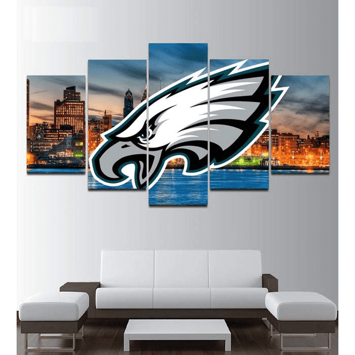 Philadelphia Eagles Wall Art Painting Canvas Poster | Free Shipping-SportSartDirect-