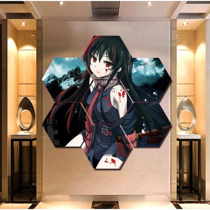 Akame ga Kill Wall Art Canvas Painting Framed Manga series