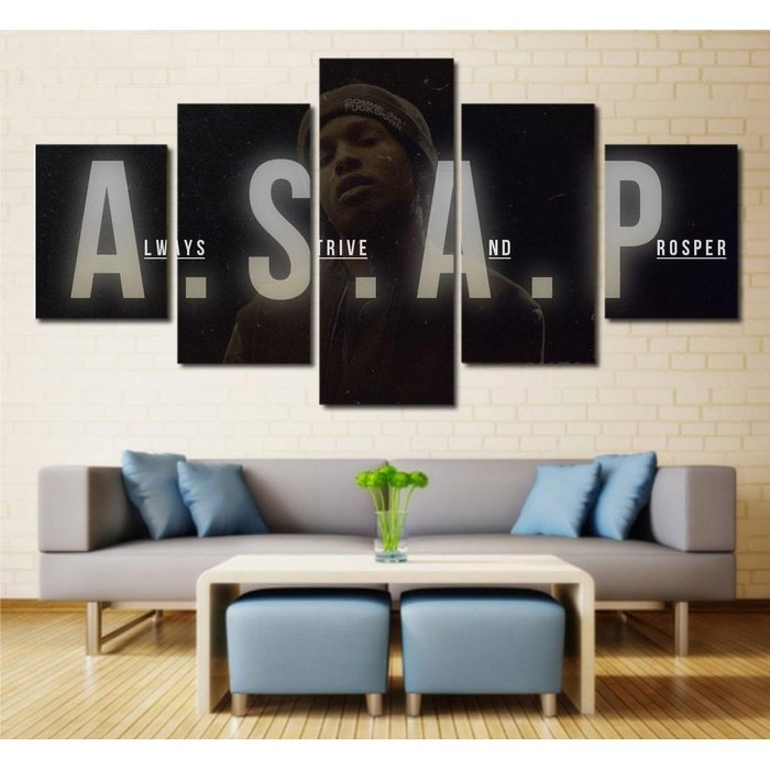Always Strive Prosper Wall Art Canvas Painting Framed