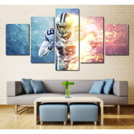 Amari Cooper Wall Art Canvas Painting Framed Free Shipping