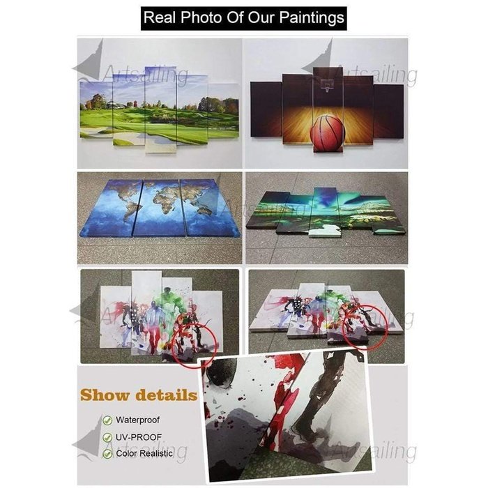 Avatar Wall Art Canvas Painting Framed Home Decor