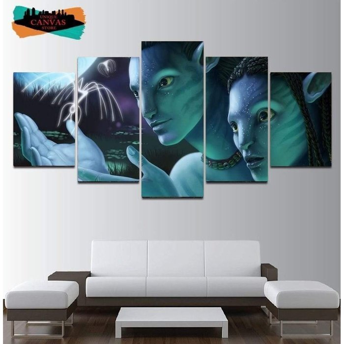 Avatar Wall Art Canvas Painting Framed Home Decor