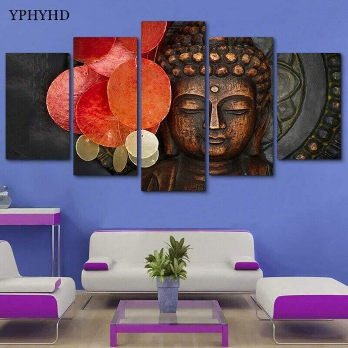 Buddah Poster Home Decor Print HD Wall Art Painting Canvas