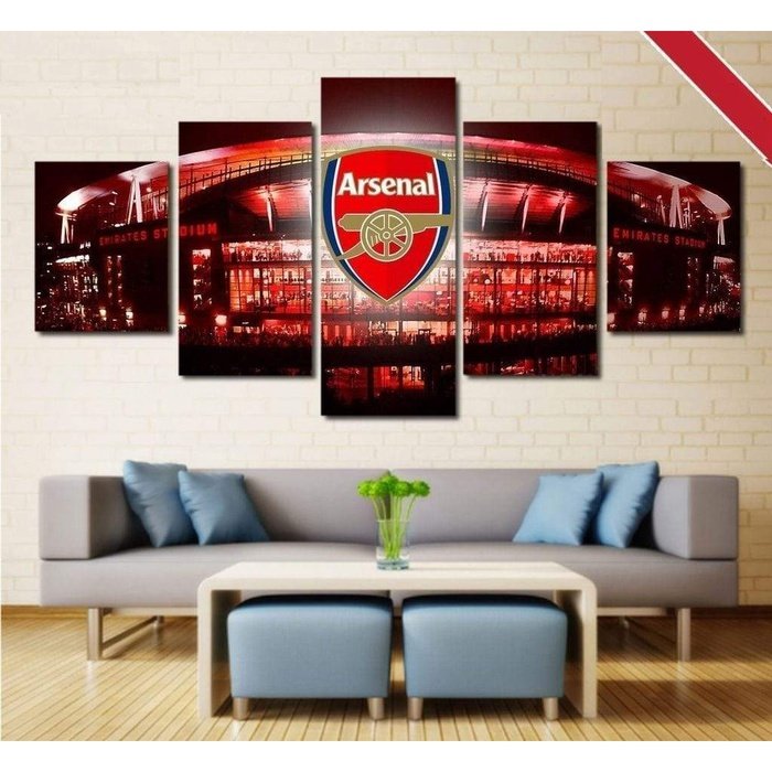 Emirates Stadium Arsenal FC Wall Art Canvas Painting Framed