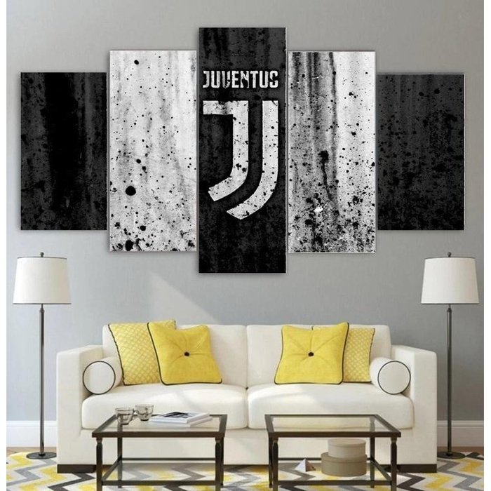 Juventus FC Team Logo. Wall Art Juventus FC. for Wall Juventus 