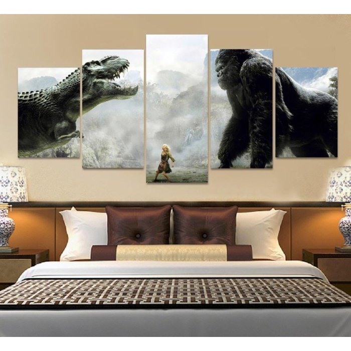King Kong Wall Art Canvas Painting
