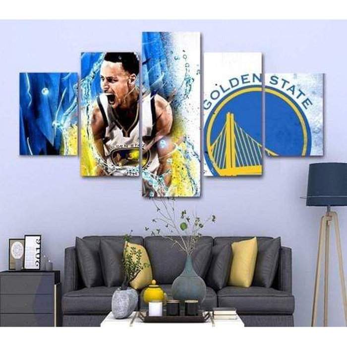 Stephen Curry Canvas Wall Art Painting Home Decor Framed-Sports Art Direct-