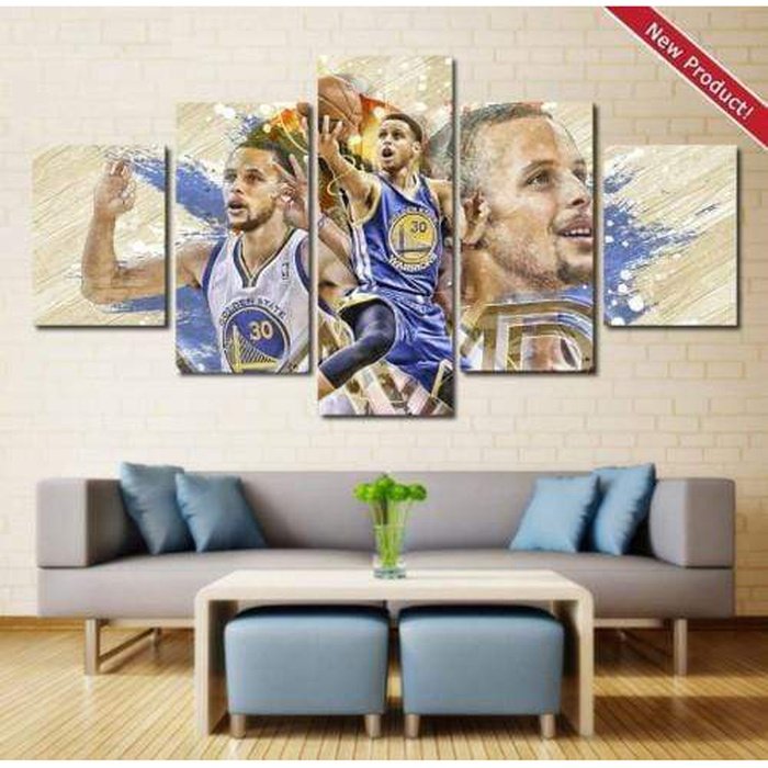 Stephen Curry Wall Art Canvas Painting Poster Piece Framed