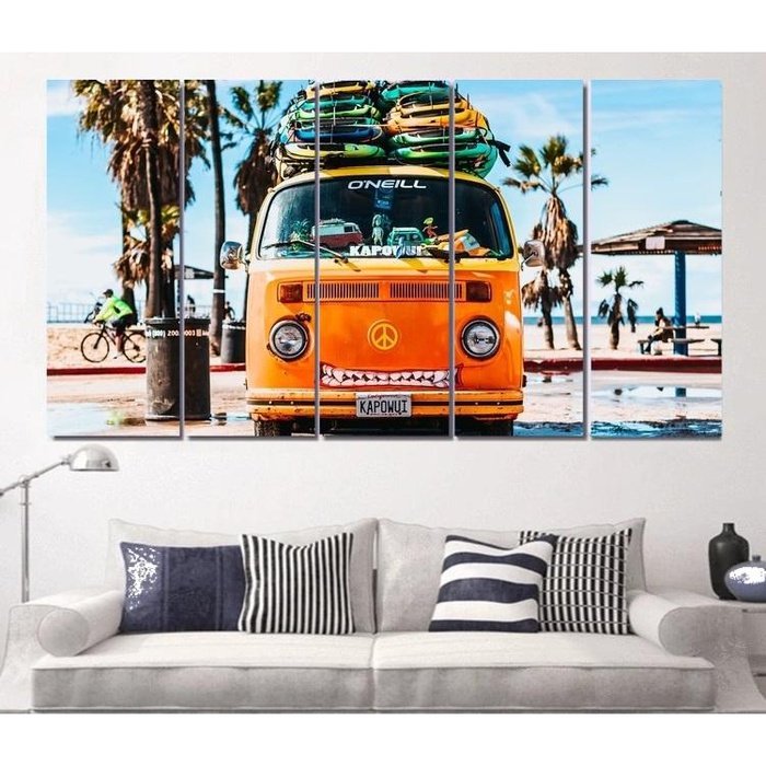 Surfing Canvas Art Prints Poster Painting Framed