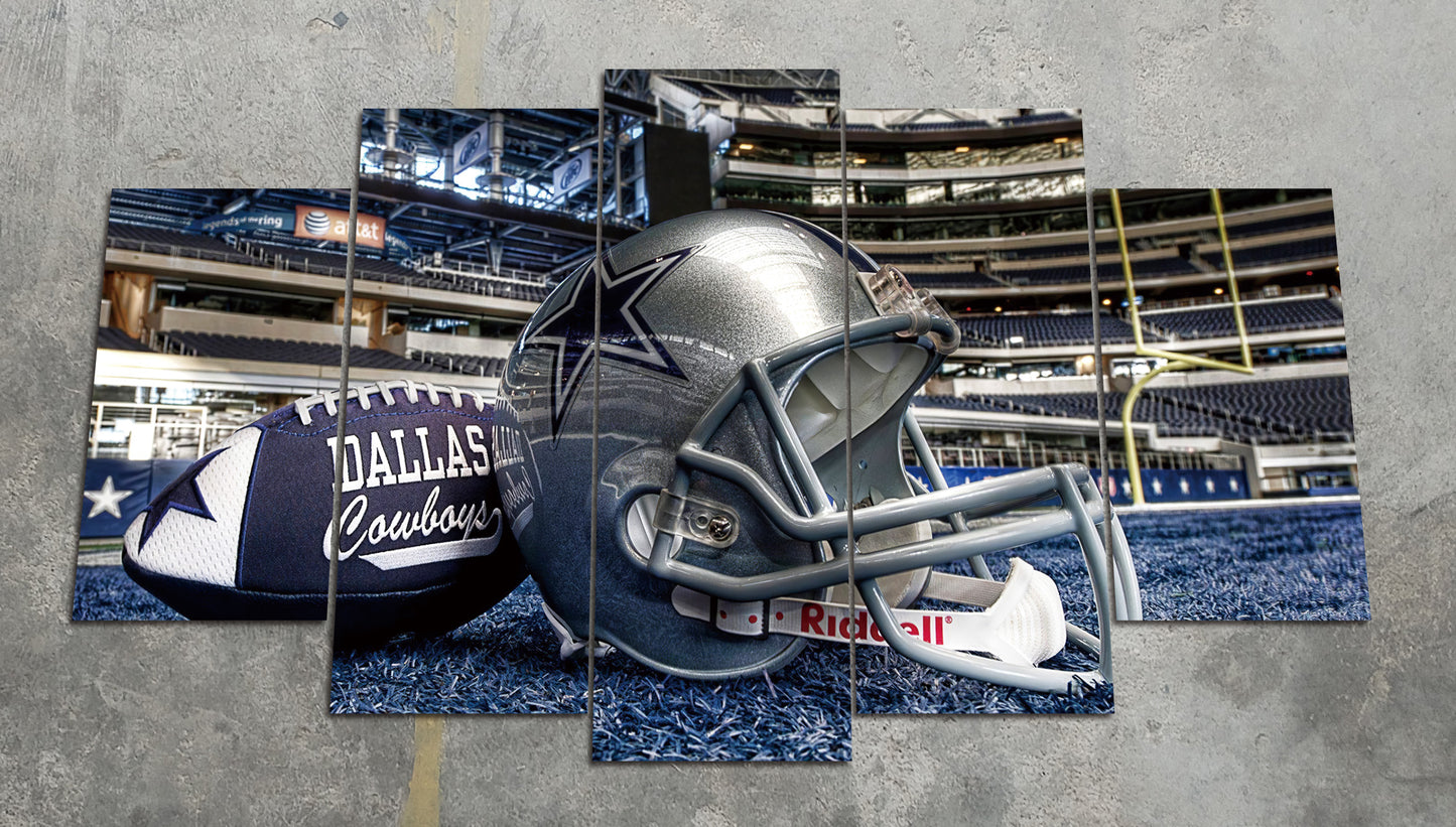 Dallas Cowboys Canvas Painting Wall Art Decor Framed