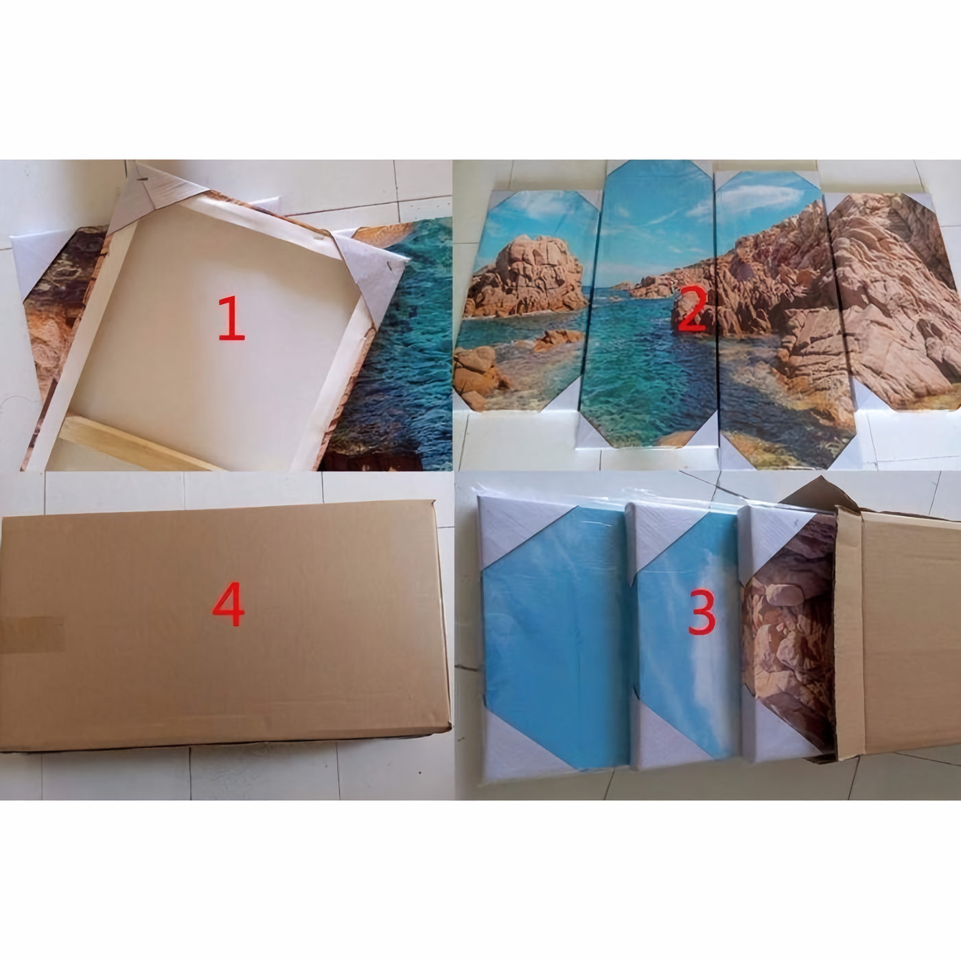 Canvas Wall Art Piece Ready to Hang production examples