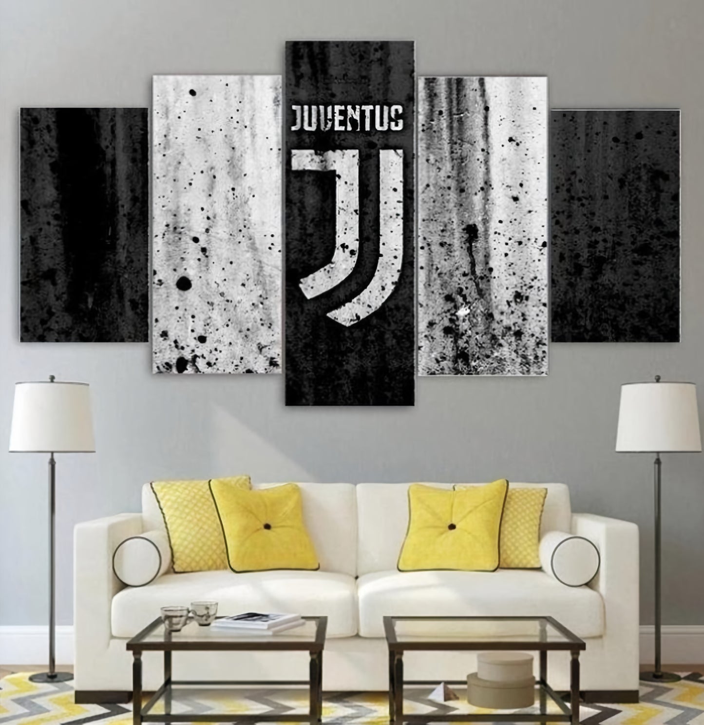Juventus F.C. Wall Art | Canvas Painting Framed