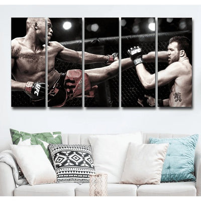 Jon Jones Wall Art Canvas Decor Poster Framed Free Shipping