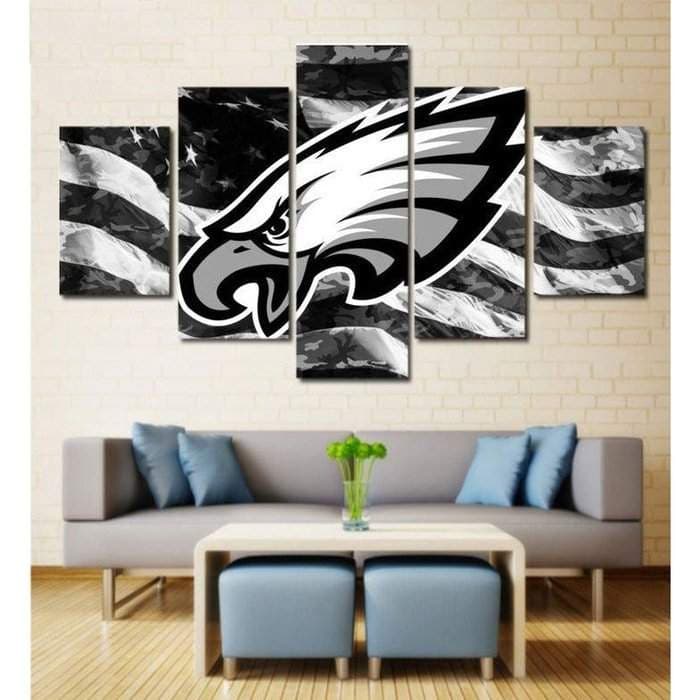 Philadelphia Eagles Wall Art Painting Canvas Poster | Free Shipping-SportSartDirect-