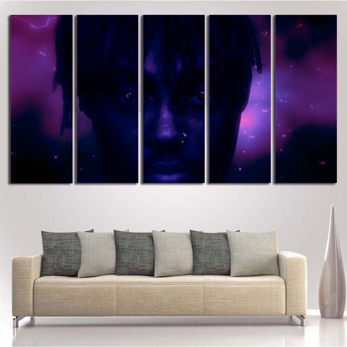 Juice WRLD Hip Hop Canvas Art Prints Poster Painting Framed