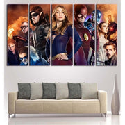 Legends Tomorrow Canvas Art Prints Poster Painting Framed