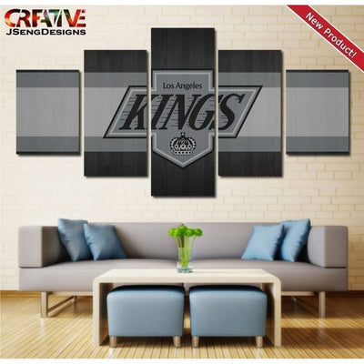 Los Angeles Kings Wall Art Canvas Painting Framed Home Decor