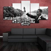 Martin Luther King Wall Art Canvas Painting Framed Home Decor