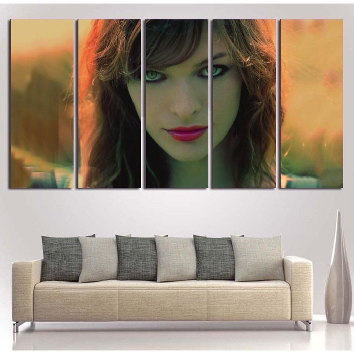 Milla Jovovich Canvas Art Prints Poster Painting Framed