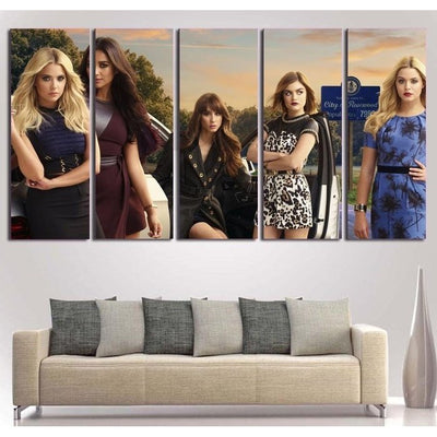 Pretty Little Liars Canvas Art Prints Poster Painting Framed
