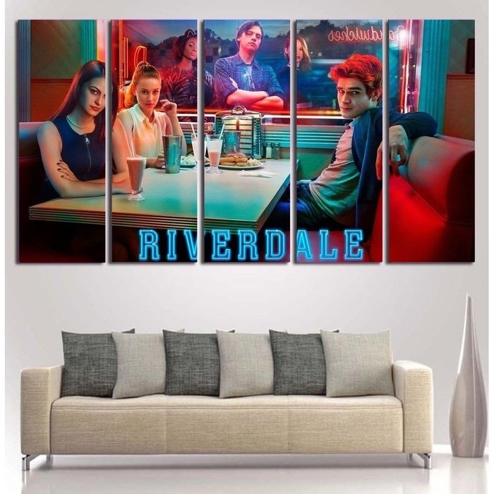 Riverdale Canvas Art Prints Poster Painting Framed