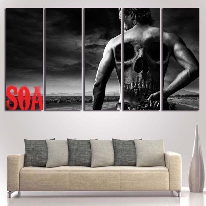 SOA Sons Anarchy Canvas Art Prints Poster Painting Framed