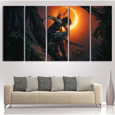 Shadow Tomb Raider Canvas Art Prints Poster Painting Framed