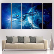 Space Star Trek Canvas Art Prints Poster Painting Framed