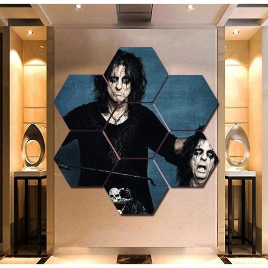 Alice Cooper Wall Art Canvas Painting Decor Poster Framed