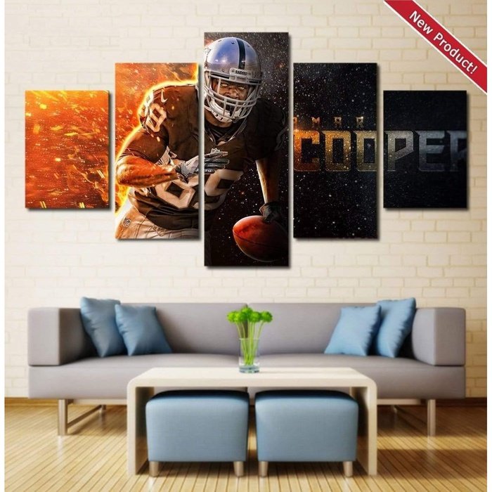 Amari Cooper Wall Art Canvas Painting Framed Free Shipping