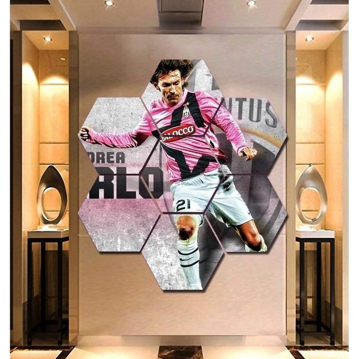 Andrea Pirlo Wall Art Canvas Painting Framed Free Shipping