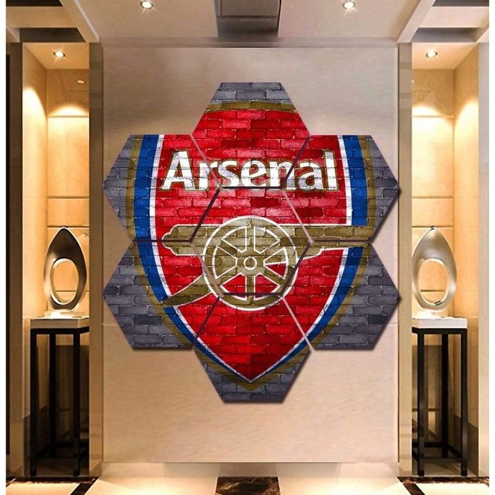Arsenal F.C. Wall Art Canvas Painting Framed Free Shipping