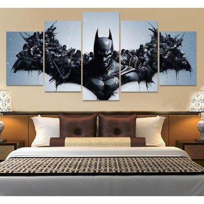 Batman Wall Art Canvas Painting Framed