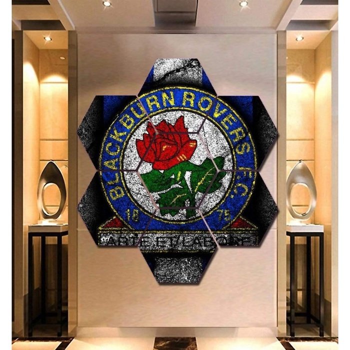 Blackburn Rovers F.C. Wall Art Canvas Painting Framed