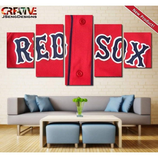 Boston Red Sox Wall Art Painting Canvas Poster Print Home Decor
