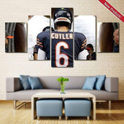 Chicago Bears Jay Culter Wall Art Canvas Painting Framed