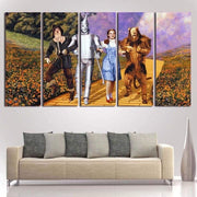 Classic Wizard Oz Canvas Art Prints Poster Painting Framed