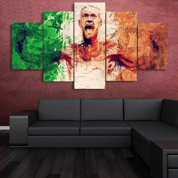 Conor McGregor Canvas Painting Poster Wall Art Free Shipping
