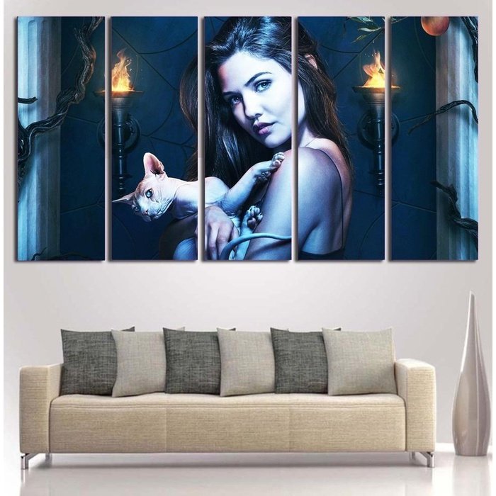 Danielle Campbell Originals Canvas Art Poster