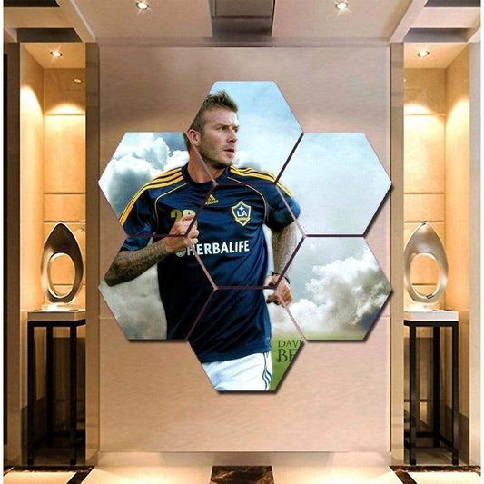 David Beckham Wall Art Canvas Painting Framed