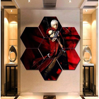 Devil May Cry Wall Art Canvas Painting Framed