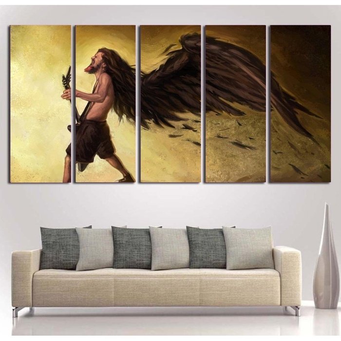 Dimebag Darrell Canvas Art Prints Poster Painting Framed