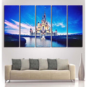 Disney Magic Castle Canvas Art Prints Poster Painting Framed