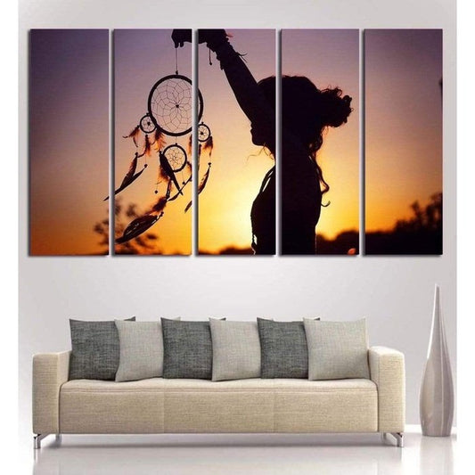 Dream Catcher Canvas Art Prints Poster Painting Framed