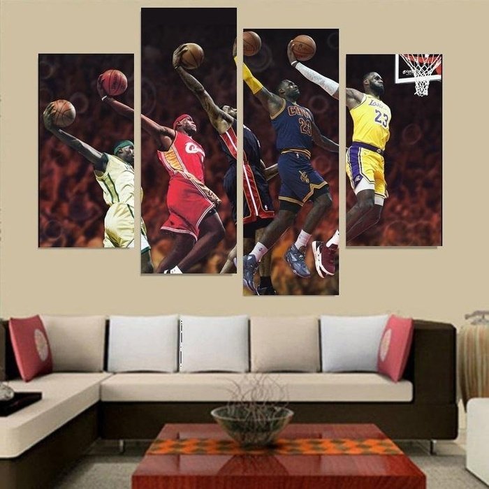 Evolution Lebron James Canvas Art Painting Wall Art Framed