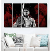 Khabib Nurmagomedov Wall Art Canvas UFC Decor Poster Framed