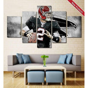 Falcons Matt Ryan Wall Art Canvas Painting Framed Home Decor